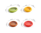 4Pcs Reusable Food Storage Containers with Lids Fruits Vegetables Storage for Fridge Kitchen Fresh Keep