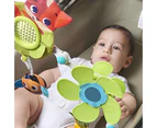 Tiny Love Sunny Stroll Activity Arch with Rattle Toys, 0 Month +, Adjustable Clips Fit Most Strollers, Meadow Days