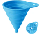 Silicone Collapsible Funnel,Kitchen Gadgets Foldable Funnel