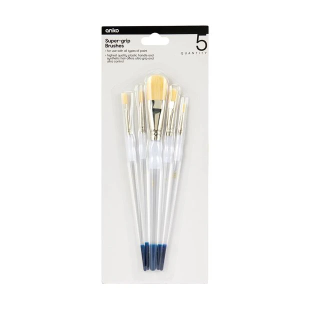 Grip Brushes, 5 Pack - Anko