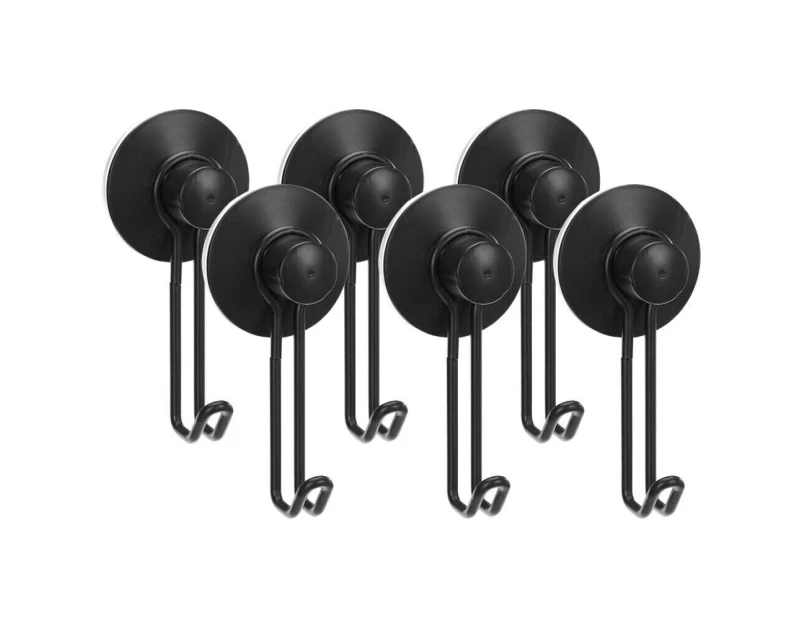 12 x STRONG SUCTION CUP HOOK WIRE HANGER 12cm Home Kitchen Laundry Bathroom Tile Glass