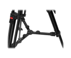 Cartoni Focus HD Fluid Head and CF Tripod Kit Stand for Video DSLR Camera + Case
