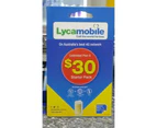 LycaMobile AU Unlimited Plan S Prepaid SIM