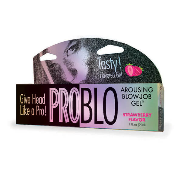 ProBlo Oral Pleasure Gel - Strawberry Flavoured - 29 ml (1 oz) Tube