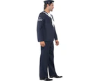 Blue Naval Seaman Adult Costume Size: Medium