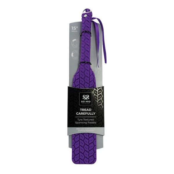 Sei Mio Tyre Paddle Large Purple  Introducing The Sei Mio Seductive Italian Passion Tyre Paddle Large Sm 001 Unleash Your Desires