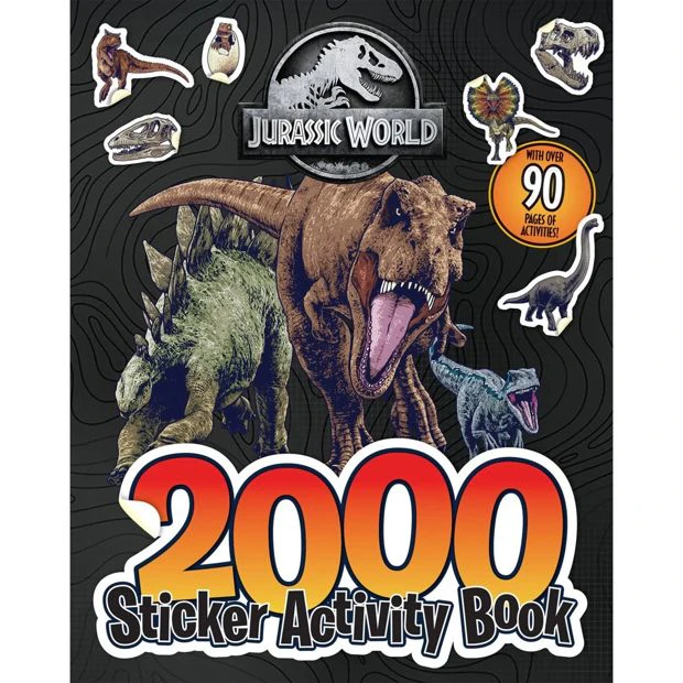 Target Jurassic World: 2000 Sticker Activity Book