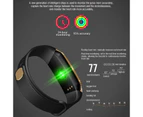 Smart Watch Android IOS Blood Pressure Heart Rate Monitor Sport Fitness Watch Bluetooth - Silver