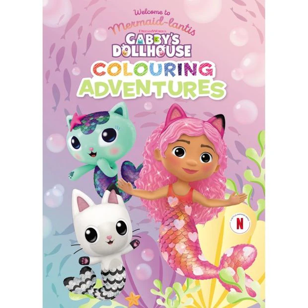 Target DreamWorks: Gabby's Dollhouse Colouring Adventures