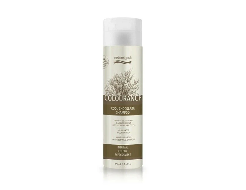 Natural Look Colourance Cool Chocolate Shampoo 250ml