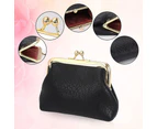 Womens Leather Small Cosmetic Bag Coin Purse And Lipstick Change Storage Bags - White