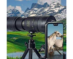 Zoom Monocular With Bak4 Prism Dual Focus High Power Compact Waterproof Telescope Fit Adults
