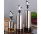 200/350/500ml Stainless Steel Oil Vinegar Bottle Dispenser Cruet Kitchen Gadget-350ml