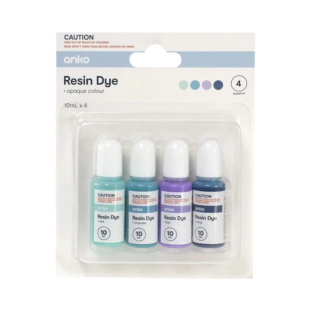 Resin Dye, 4 Pack - Anko