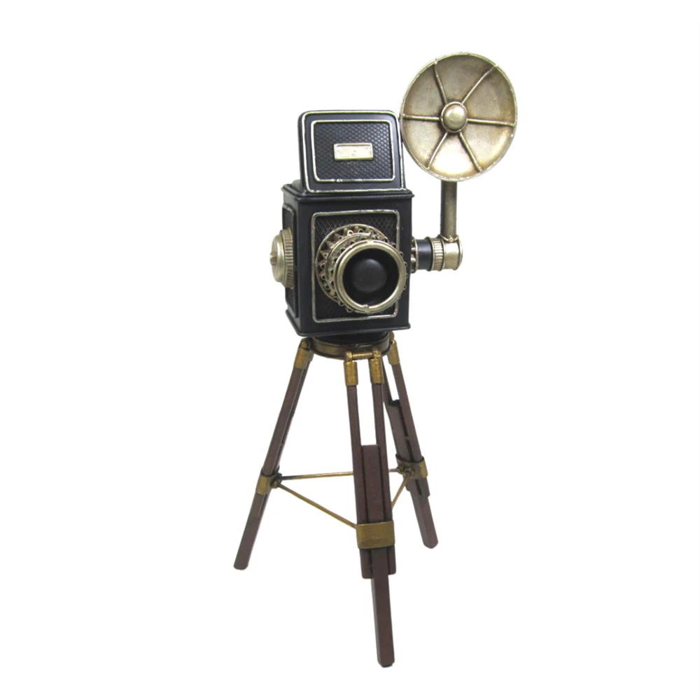 Wendy Gifts 37cm Vintage Metal Camera Ornament