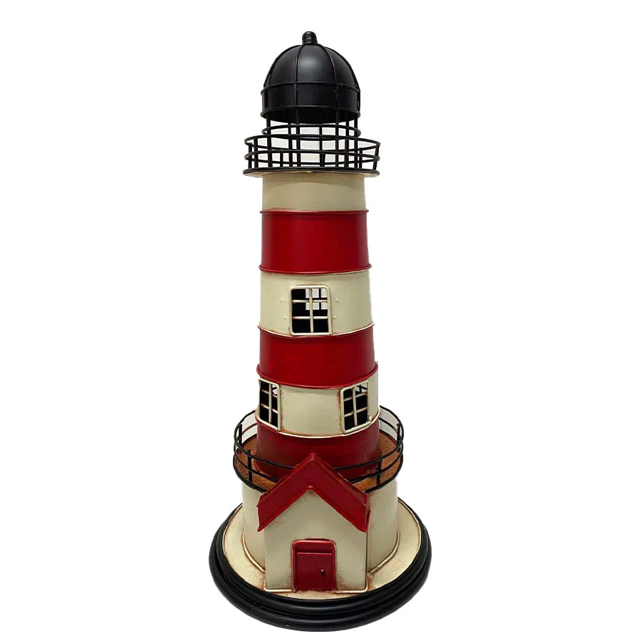 Wendy Gifts 45cm Metal Lighthouse Ornament