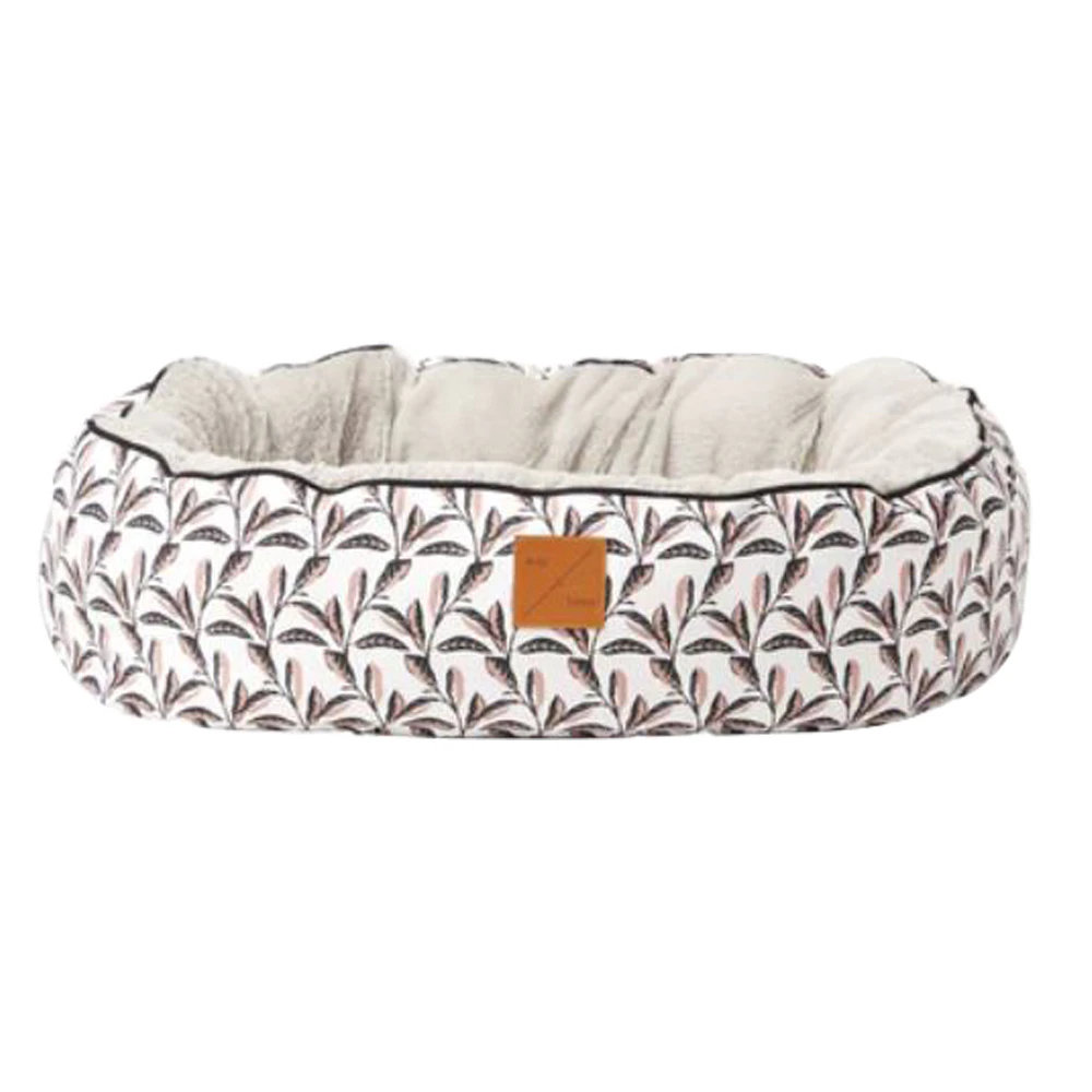 Mog & Bone 4 Season Reversible Circular Dog Bed Shadow Quartz Small