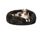 Snooza Calming Soothing Cuddler Polyester Pet Dog Bed Charcoal Small