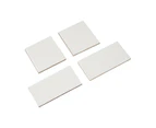 Paintable Canvas Fridge Magnets, 10 Pack - Anko