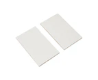 Paintable Canvas Fridge Magnets, 10 Pack - Anko