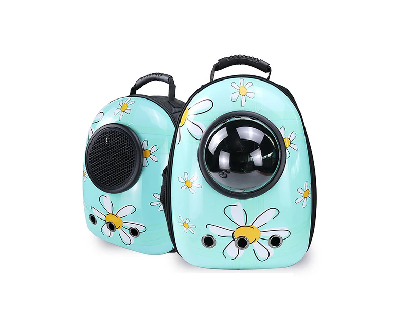 Cat Backpack Portable Smooth Oxford Cloth Space Capsule Cat Backpack for Pet 4#