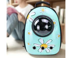 Cat Backpack Portable Smooth Oxford Cloth Space Capsule Cat Backpack for Pet 4#