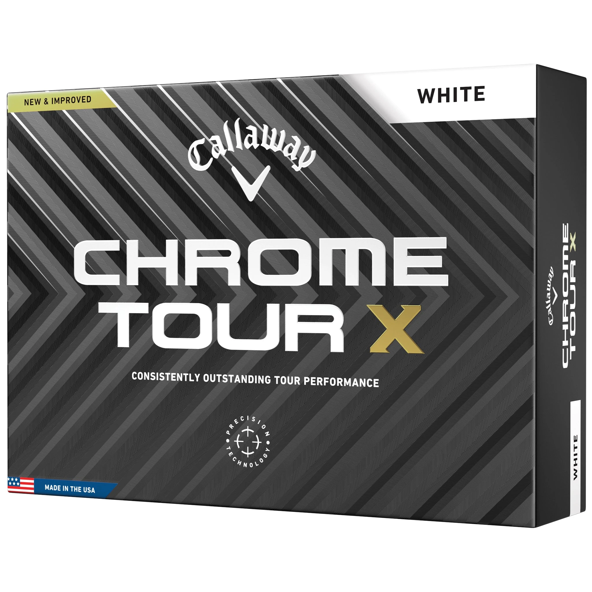 Callaway 2024 Chrome Tour X Golf Balls - White