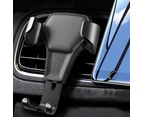 Universal Gravity Car Holder Mount Air Vent Stand Cradle For Mobile Cell Phone - Black