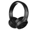 Bluetooth Wireless Headphones Over Ear Headset Earphones Noise Cancelling Gift - Black