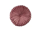Round Pumpkin Tatami Seat Cushion Chair Throw Pillow Bed Sofa Room Home Decor - Dusty Rose