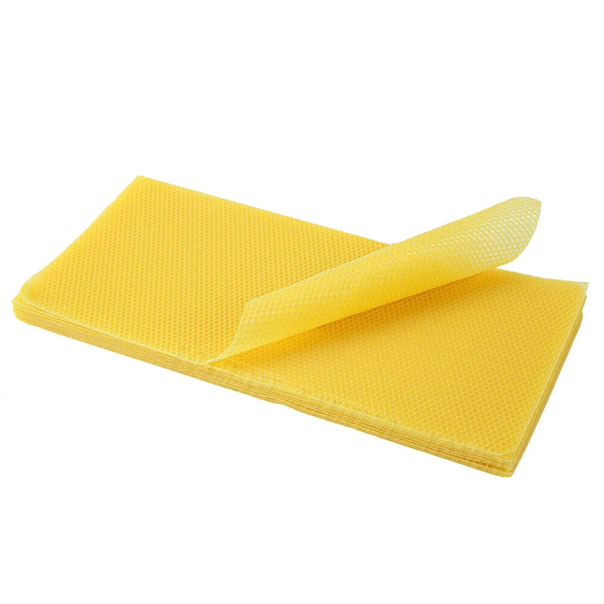 Honeycomb Foundation Bee Hive Wax Frames Waxing Beekeeping Equipment Sheet - 30pcs