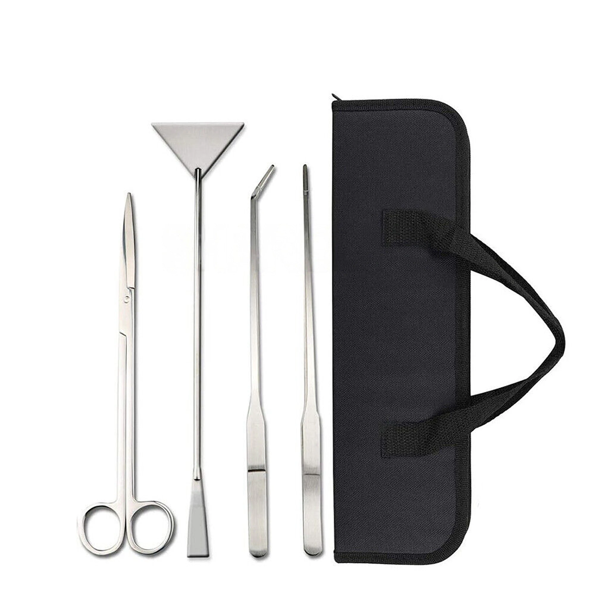 Aquarium Tool Kit Aquatic Plant Tweezers Scissors Spatula Tank Aquascaping Set