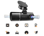 Uber Dual Dash Cam Full HD 1080P Front Cabin Car Camera IR Night Vision