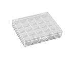 Storage Box Bobbins Clear Case Bobbin Storage Box For Sewing Machine