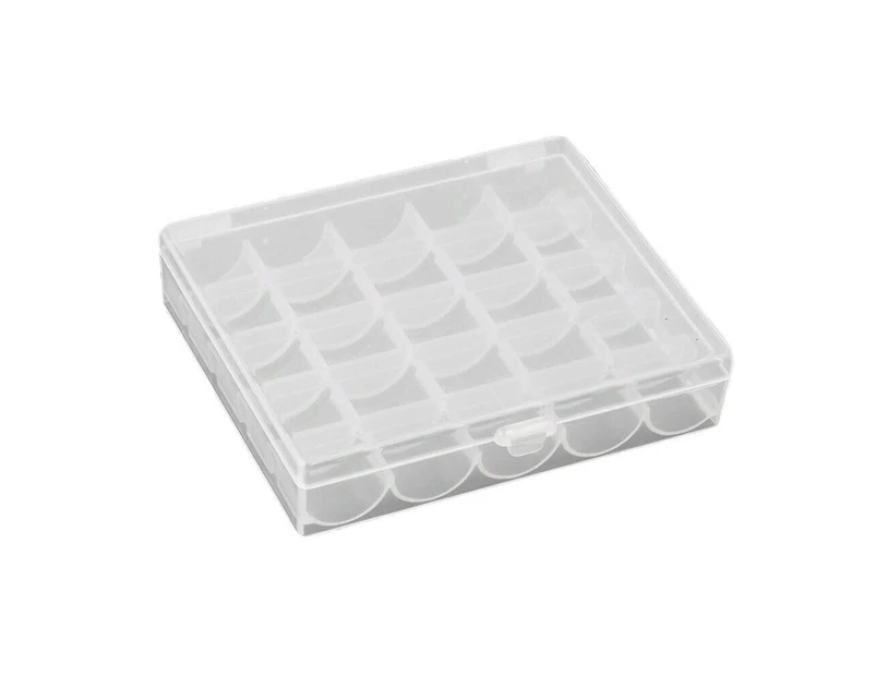 Storage Box Bobbins Clear Case Bobbin Storage Box For Sewing Machine