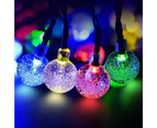 Globe String Lights for Bedroom, 6.5m 30 LED Crystal Ball Fairy Lights with 2 Lighting Modes[Energy class A +++]