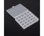 Storage Box Bobbins Clear Case Bobbin Storage Box For Sewing Machine