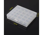 Storage Box Bobbins Clear Case Bobbin Storage Box For Sewing Machine