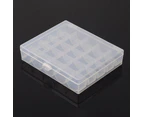 Storage Box Bobbins Clear Case Bobbin Storage Box For Sewing Machine