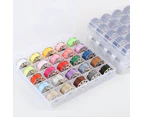 Storage Box Bobbins Clear Case Bobbin Storage Box For Sewing Machine