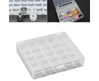 Storage Box Bobbins Clear Case Bobbin Storage Box For Sewing Machine