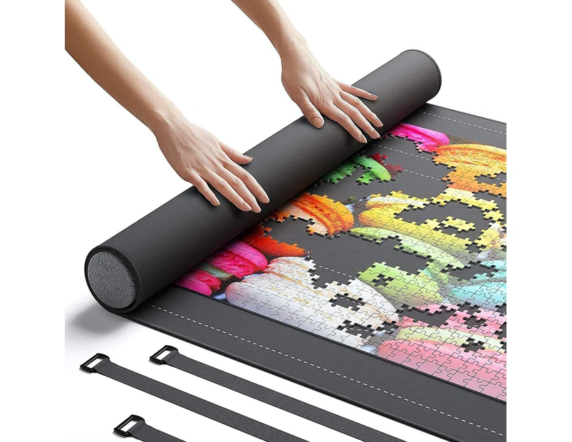Jigsaw Puzzle Roll Up Mat Puzzle Storage Saver Pad Toys with Inflator - 1500pcs