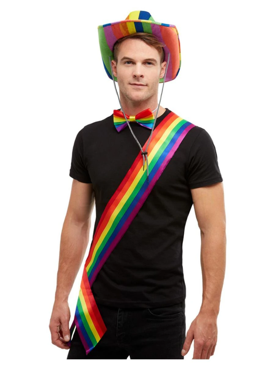 Rainbow Sash Costume Party Accessory Size: One Size