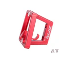 Bike Front Carrier Block Stability Anti-oxidation Perfectly Fitment Fadeless Mountain Bike Front Carrier Holder for Racing Bike-Red