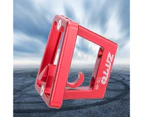 Bike Front Carrier Block Stability Anti-oxidation Perfectly Fitment Fadeless Mountain Bike Front Carrier Holder for Racing Bike-Red