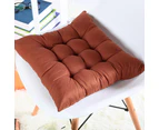 Seat Cushions Outdoor Indoor Cushion Square Soft Chair Pad Home Decor - Big Red