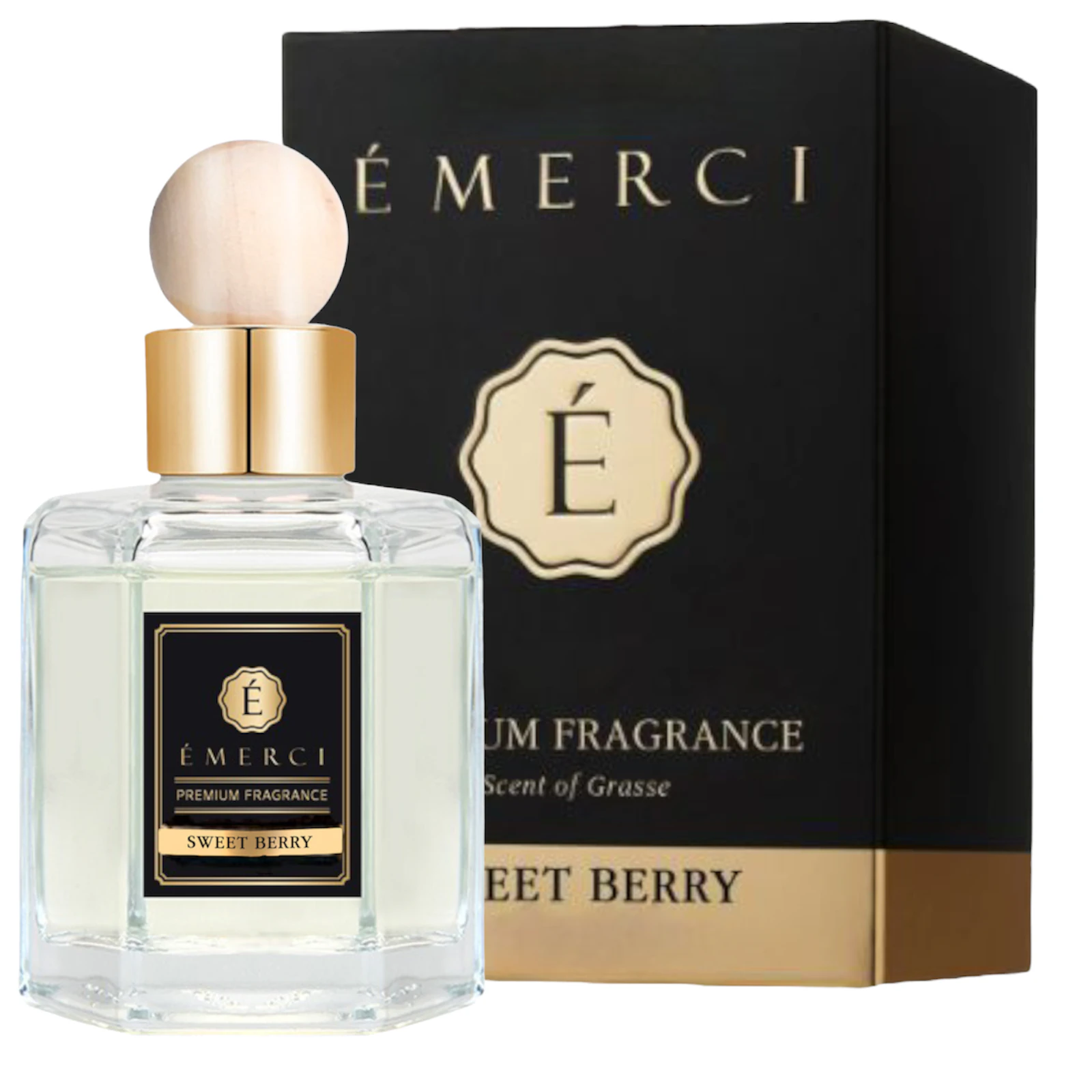 Emerci Sweet Berry Premium Fragrance Diffuser Luxe Air Freshener Home Car 50ml