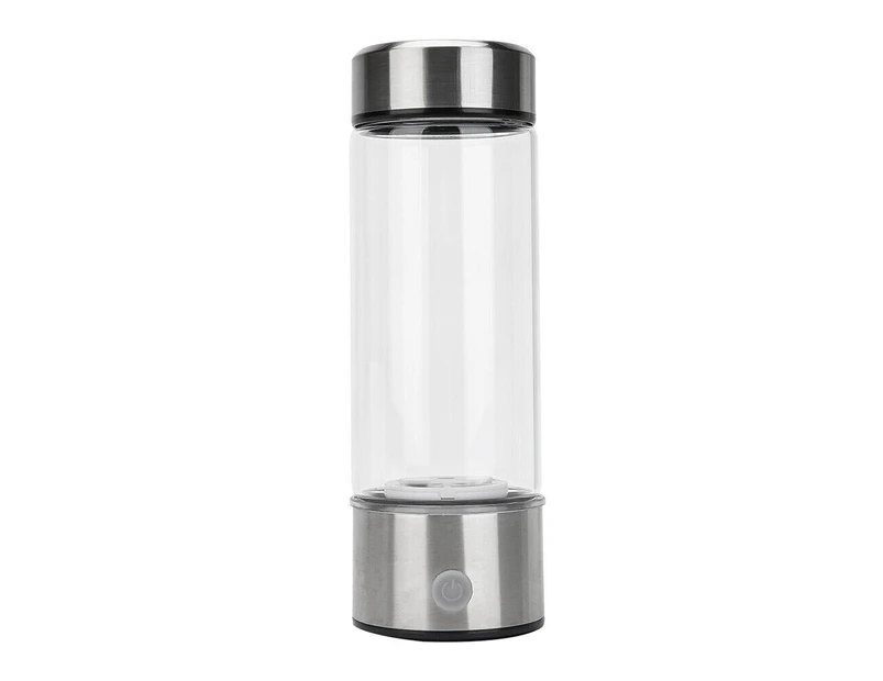 Electric Water Filter Portable Hydrogen-Rich Antioxidants Bottle Stainless Steel