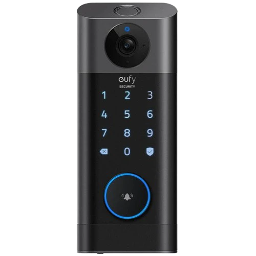 Eufy Security Smart Lock with 2K Video Doorbell, Fingerprint (Chime Included) [E8530TY1]