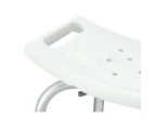 Shower Chair Seat Adjustable Bath Bench Stool Grab Bar Assist